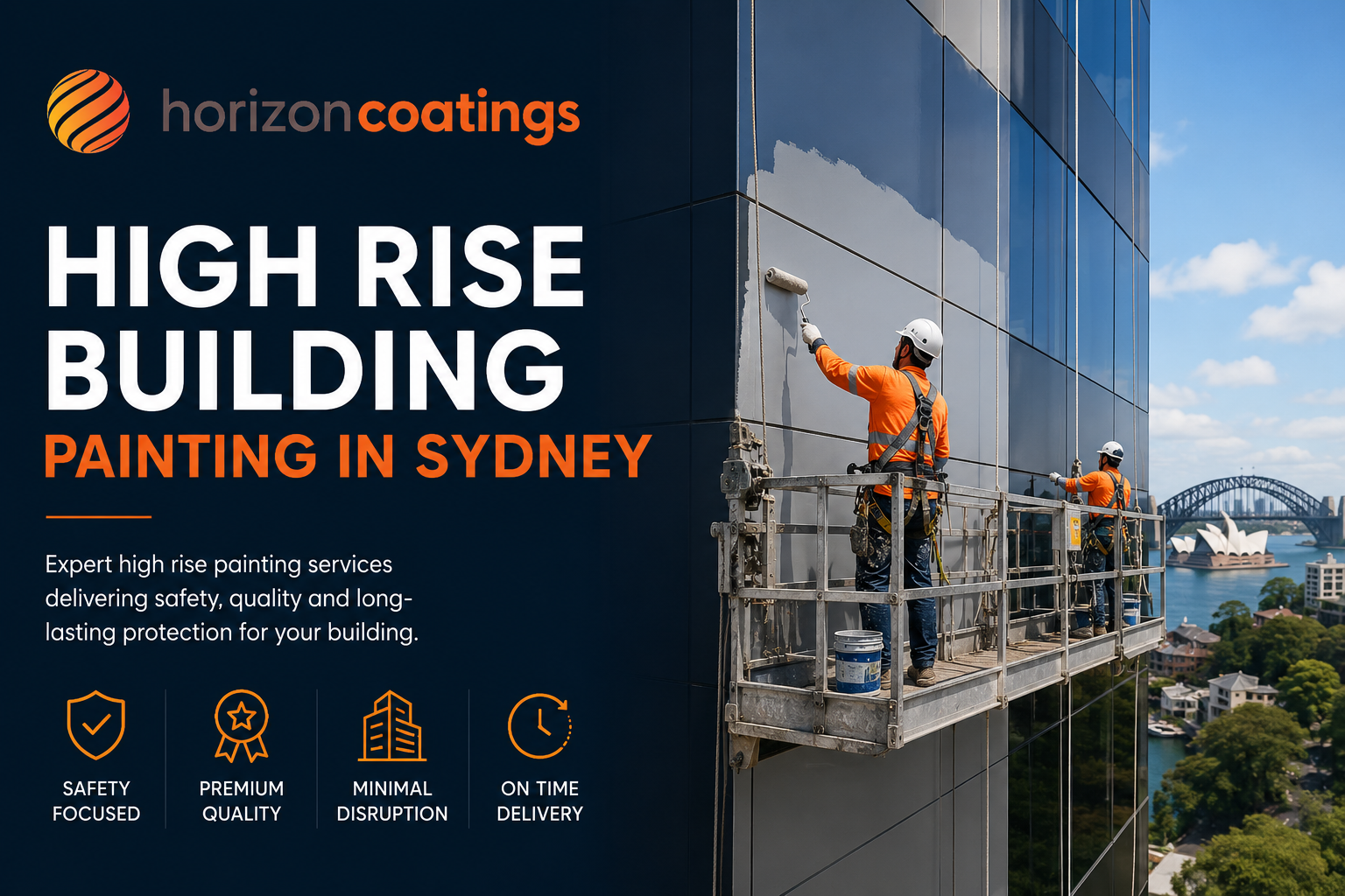 High Rise Building Painting in Sydney